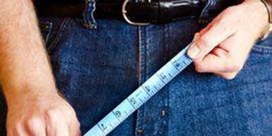 Dimensões do órgão genital masculino